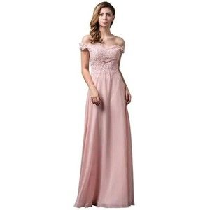 Blush Dancing Queen Size Small Lace & Sequin Bodice Prom Evening Dress Beautiful